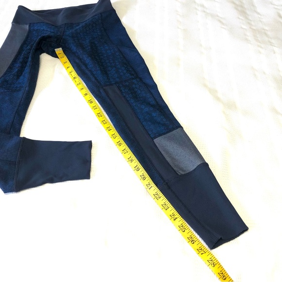 Lululemon Wunder Under Twist Inkwell Sashiko Patchwork Leggings Size 4 Women’s - Picture 6 of 16